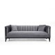 Atelier del Sofa 3-Seat Sofa Trendy - Dark Grey Dark Grey