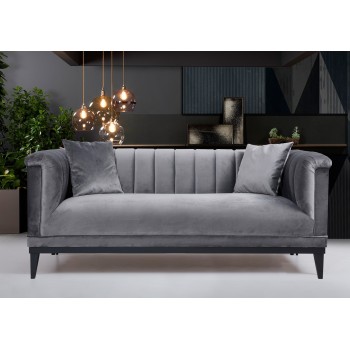 2-Seat Sofa Trendy - Dark Grey Dark Grey