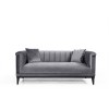 Atelier del Sofa 2-Seat Sofa Trendy - Dark Grey Dark Grey