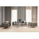 Καναπές 3θέσιος Chesterfield Como - Anthracite