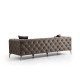 Καναπές 3θέσιος Chesterfield Como - Anthracite