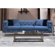 3-Seat Sofa Como 3 Seater - Blue Blue 3-Seat Sofa Como 3 Seater - Blue Blue
