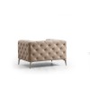 Atelier del Sofa Wing Chair Como - Ecru Ecru