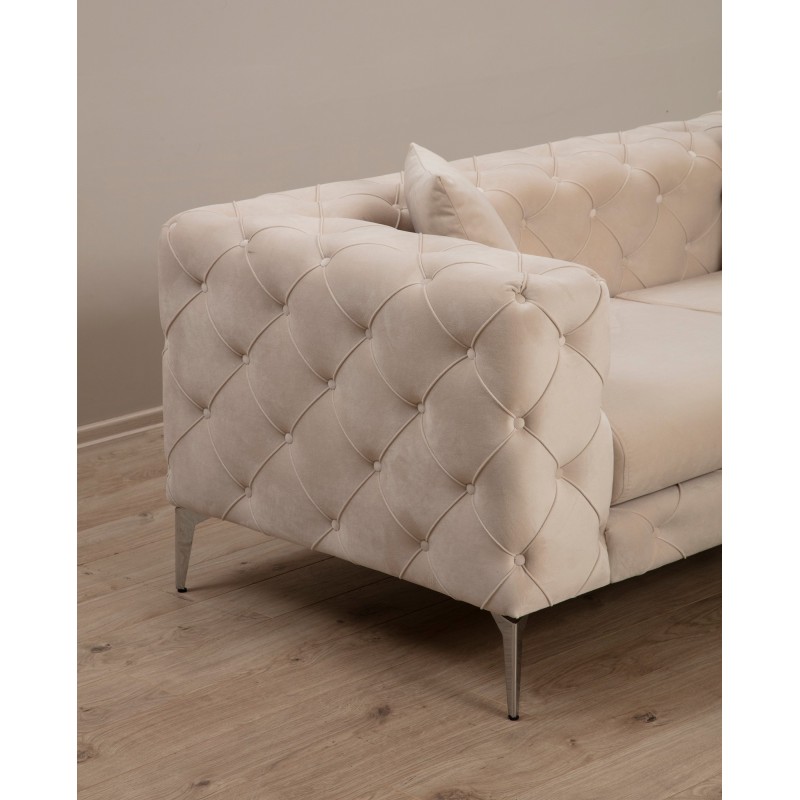 Atelier del Sofa 2-Seat Sofa Como - Ecru Ecru