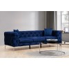 Καναπές Chesterfield 3θέσιος Como 237x90x70εκ - Navy Blue