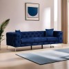 Καναπές Chesterfield 3θέσιος Como 237x90x70εκ - Navy Blue