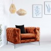 Wing Chair Como - Orange Orange