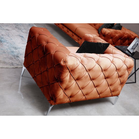 Wing Chair Como - Orange Orange Wing Chair Como - Orange Orange