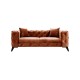 2-Seat Sofa Como - Orange Orange Atelier del Sofa 2-Seat Sofa Como - Orange Orange