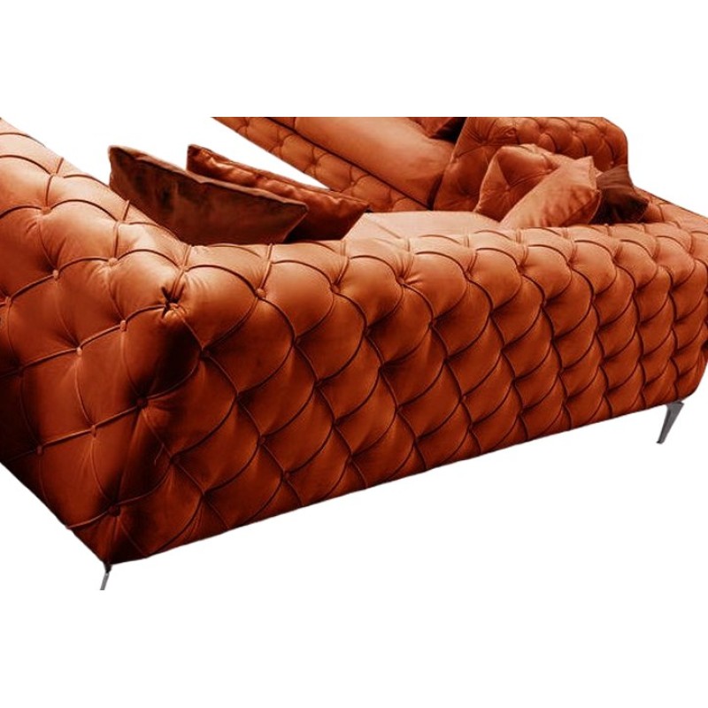 Atelier del Sofa 2-Seat Sofa Como - Orange Orange