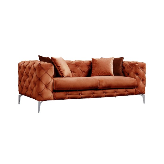 2-Seat Sofa Como - Orange Orange Atelier del Sofa 2-Seat Sofa Como - Orange Orange