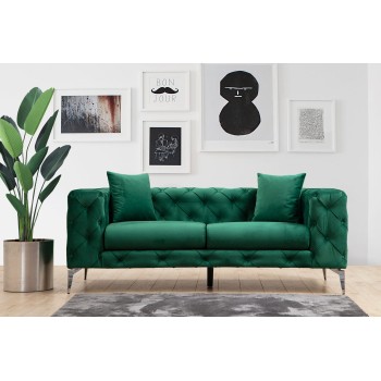 2-Seat Sofa Como - Green Green