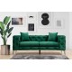 2-Seat Sofa Como - Green Green Atelier del Sofa 2-Seat Sofa Como - Green Green