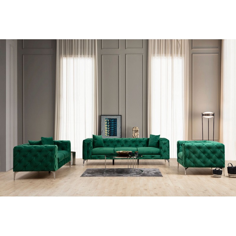 Atelier del Sofa 2-Seat Sofa Como - Green Green