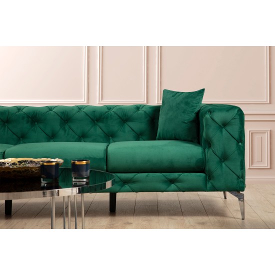 2-Seat Sofa Como - Green Green Atelier del Sofa 2-Seat Sofa Como - Green Green