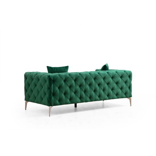 2-Seat Sofa Como - Green Green Atelier del Sofa 2-Seat Sofa Como - Green Green