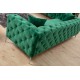 Καναπές Chesterfield 3θέσιος Como 237x90x70εκ - Green