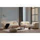 Καναπές 3θέσιος Ancona 225x98x76εκ - Cream