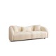 Καναπές 3θέσςιος Venedik 236x91x76εκ - Cream Καναπές 3θέσςιος Venedik 236x91x76εκ - Cream