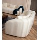Καναπές 3θέσςιος Venedik 236x91x76εκ - Cream Καναπές 3θέσςιος Venedik 236x91x76εκ - Cream
