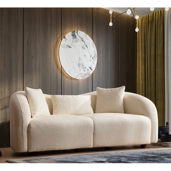 2-Seat Sofa Venedik - Cream Cream Atelier del Sofa 2-Seat Sofa Venedik - Cream Cream