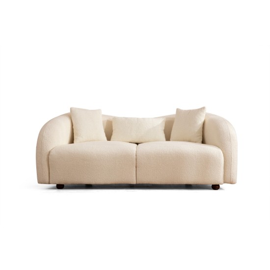 2-Seat Sofa Venedik - Cream Cream Atelier del Sofa 2-Seat Sofa Venedik - Cream Cream