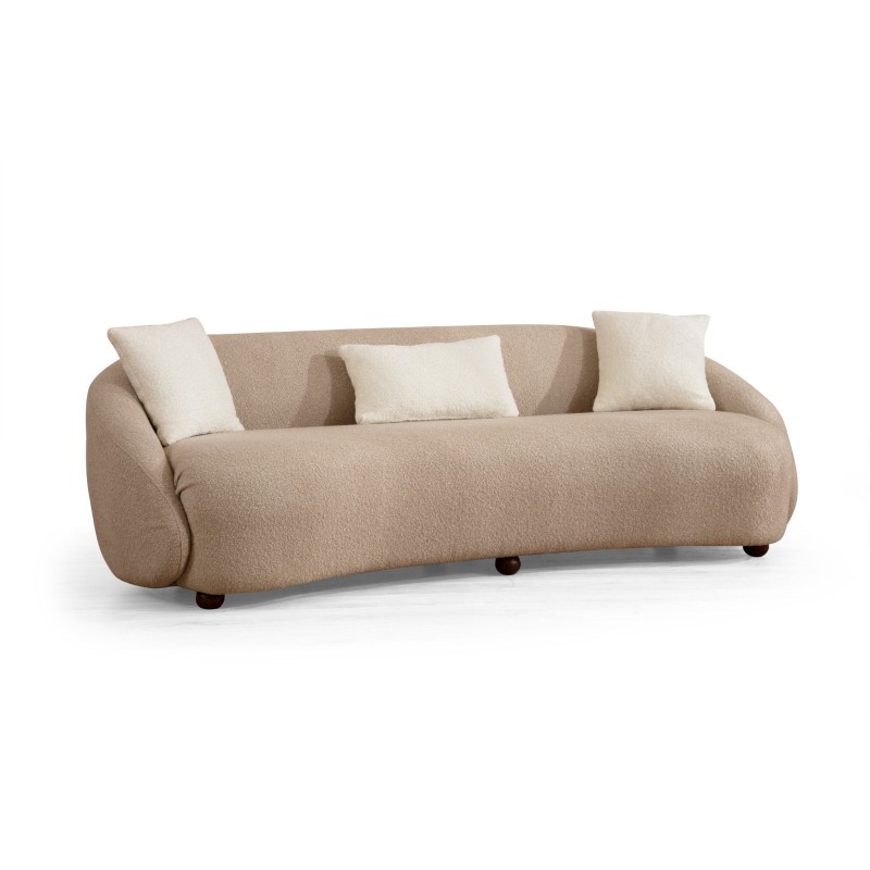 3-Seat Sofa Napoli - Cappuccino Cappuccino