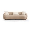 3-Seat Sofa Napoli - Cappuccino Cappuccino