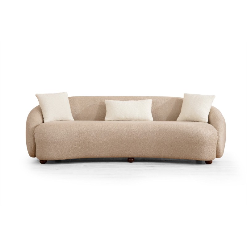 3-Seat Sofa Napoli - Cappuccino Cappuccino