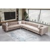 Corner Sofa Como Corner Left - Beige Beige