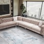 Corner Sofa Como Corner Left - Beige Beige