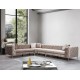 Corner Sofa Como Corner Left - Beige Beige Corner Sofa Como Corner Left - Beige Beige