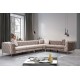 Corner Sofa Como Corner Right - Beige Beige Corner Sofa Como Corner Right - Beige Beige