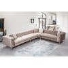 Corner Sofa Como Corner Right - Beige Beige
