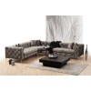 Corner Sofa Como Left - Anthracite Anthracite