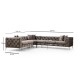 Corner Sofa Como Left - Anthracite Anthracite