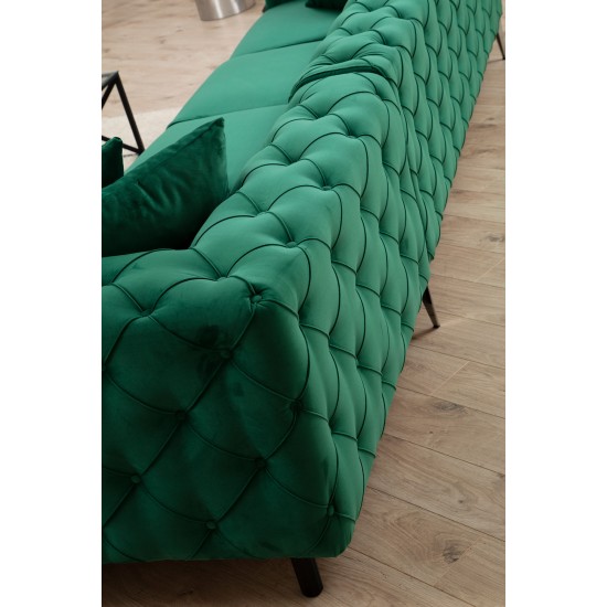 Corner Sofa Como Right - Green Green