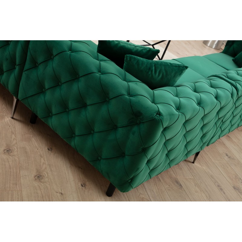 Corner Sofa Como Right - Green Green