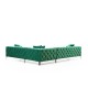 Corner Sofa Como Right - Green Green