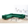 Corner Sofa Como Left - Green Green