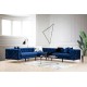 Corner Sofa Como Left - Navy Blue Navy Blue