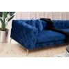 Corner Sofa Como Left - Navy Blue Navy Blue