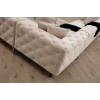 Corner Sofa Como Right - Ecru Ecru