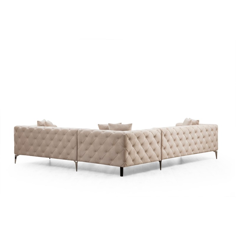 Corner Sofa Como Right - Ecru Ecru
