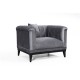 Wing Chair Trendy - Dark Grey Dark Grey Wing Chair Trendy - Dark Grey Dark Grey
