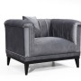 Wing Chair Trendy - Dark Grey Dark Grey