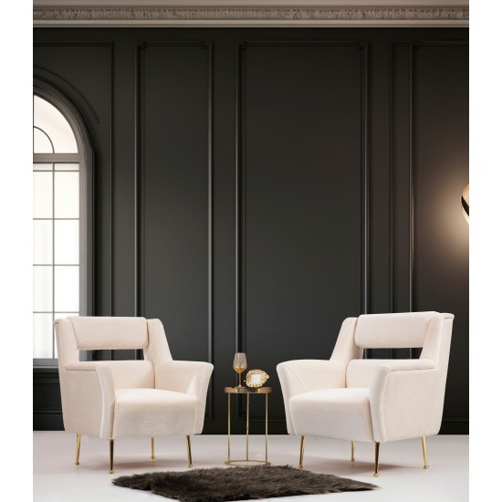 Wing Chair Mira Cream Atelier del Sofa Wing Chair Mira Cream