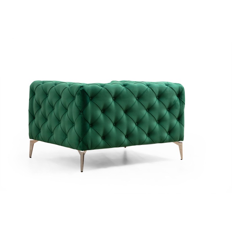 Atelier del Sofa Wing Chair Como - Green Green