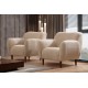 Wing Chair Napoli - Cappuccino Cappuccino Wing Chair Napoli - Cappuccino Cappuccino