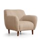 Wing Chair Napoli - Cappuccino Cappuccino Wing Chair Napoli - Cappuccino Cappuccino